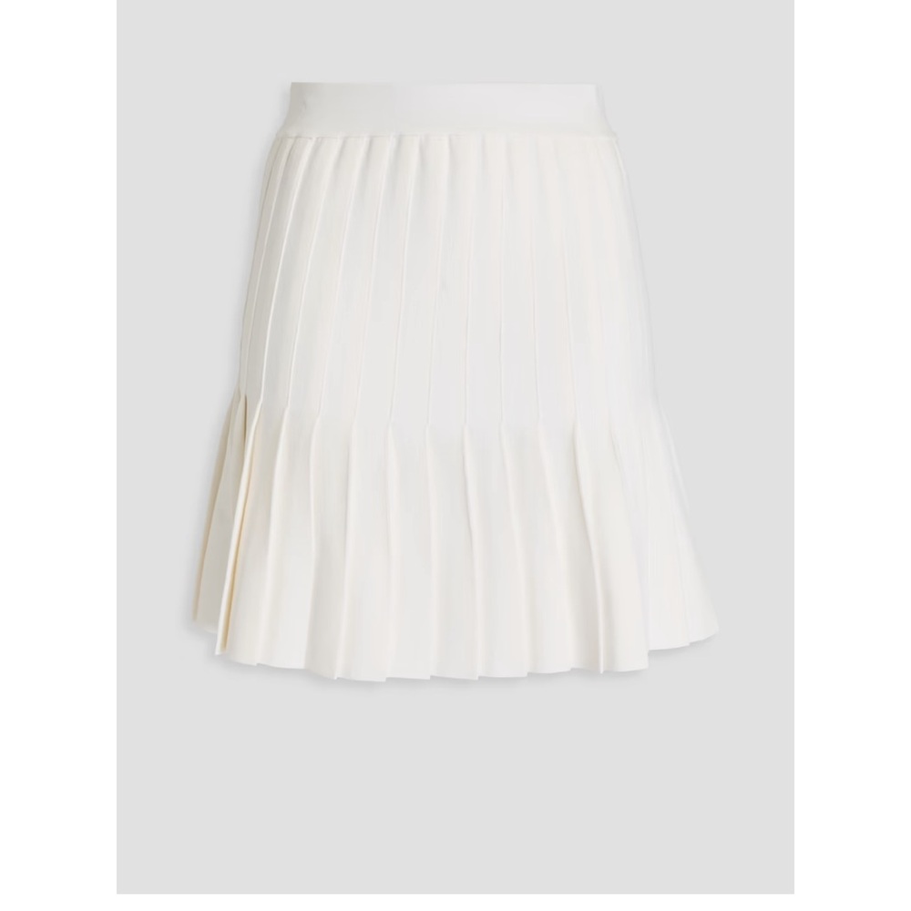 Sandro NWT  Pleated Mini Knit Skirt